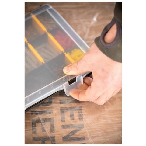 STST81680-1 scatola di conservazione Vassoio di conservazione Nero, Giallo Rettangolare Polipropilene (PP) - Foto 2