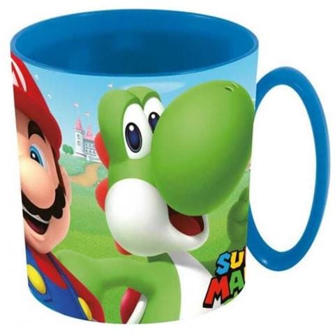 Tazza Super Mario Bros Junior 350 Ml Blu - Foto 1