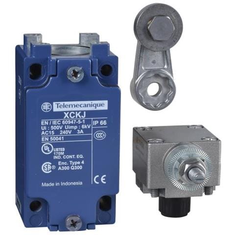 Apc Xckj10511h29 Interruttore Elettrico Finecorsa 2p Blu - Foto 1