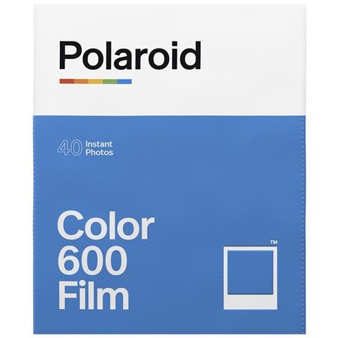 Confezione Da 40 Pellicole Fotografiche 600 Colori Per Fotocamera Istantanea 600, Bianco - Foto 2