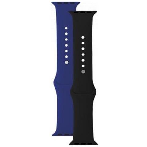 Confezione Da 2 Cinturini Per Apple Watch 38-40-41m, Blu - Foto 1