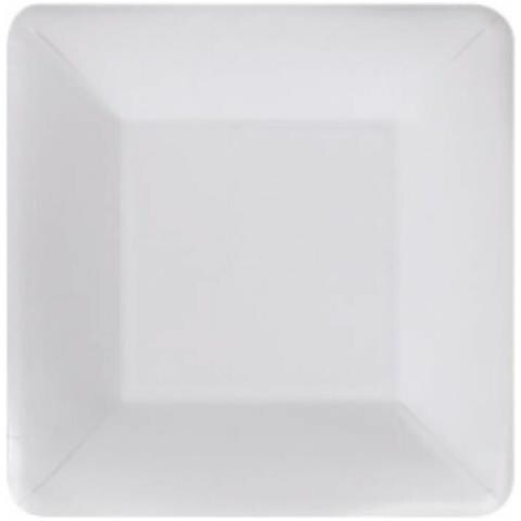 Set Di Piatti Algon Monouso Bianco Cartone Quadrato 18 Cm (36 Unità) - Foto 2