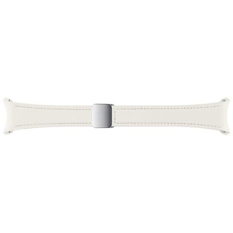 Braccialetto Per Samsung Galaxy Watch 20mm Hybrid Premium Edition, Beige - Foto 1