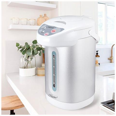 Bollitore Mr-084 Bianco Grigio Acciaio Inossidabile Plastica 750 W 4,5 L - Foto 6