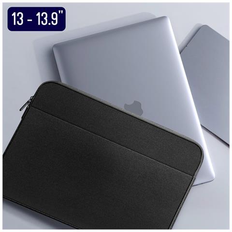 Pochette Impermeabile Per Computer Portatile Da 13 A 13,9 Pollici, Nero - Foto 2