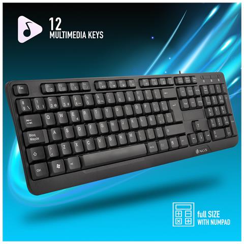 Tastiera FunkyV3 AZERTY Colore Nero (Layout Portoghese) - Foto 2