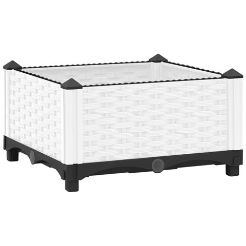 Fioriera Rialzata 40x40x23 Cm In Polipropilene - Foto 1