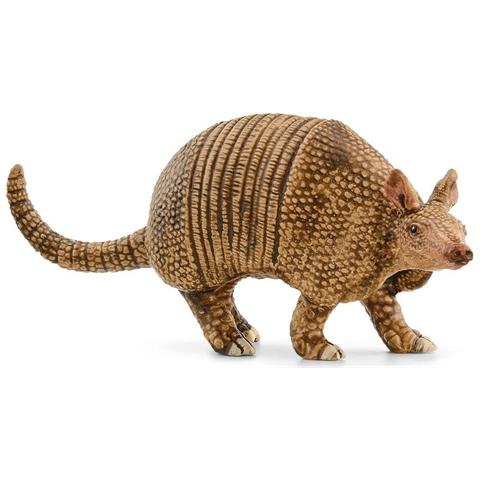 Schleich Wild Life 14874 Action Figure Giocattolo (schleich Wild Life Armadillo Toy Figure, 3 To 8 Years, Brown [14874]) - Foto 1
