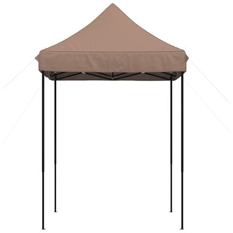 Tenda Da Festa Pieghevole Pop-up Marrone 200x200x306 Cm - Foto 3