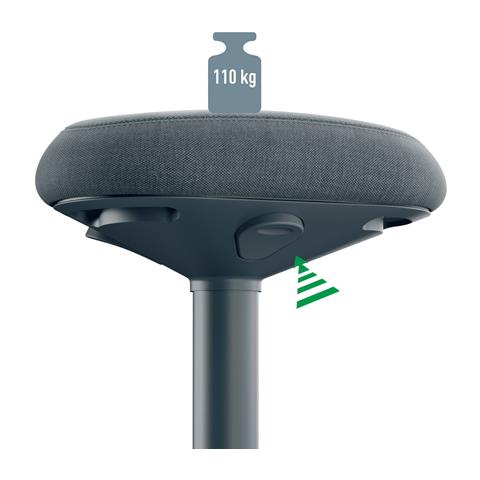 Leitz 65440089 Sedia Da Ufficio E Computer Seduta Imbottita - Foto 2