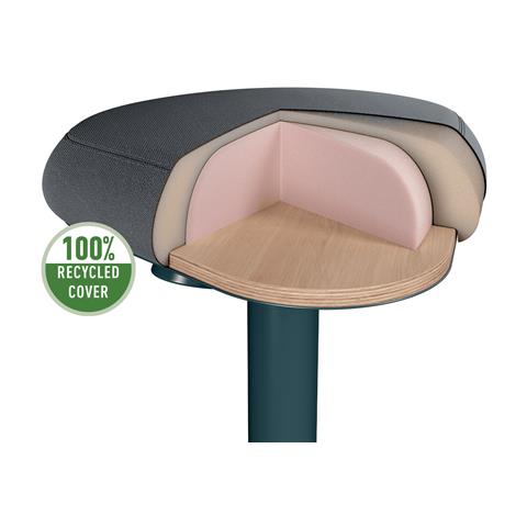 Leitz 65440089 Sedia Da Ufficio E Computer Seduta Imbottita - Foto 3