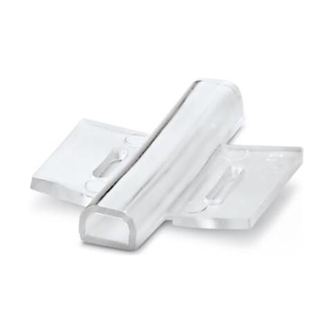 1013957 fermacavo Trasparente 200 pz - Foto 1