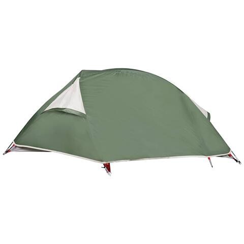 Tenda da Campeggio a Cupola per 1 Persona Verde Impermeabile - Foto 9