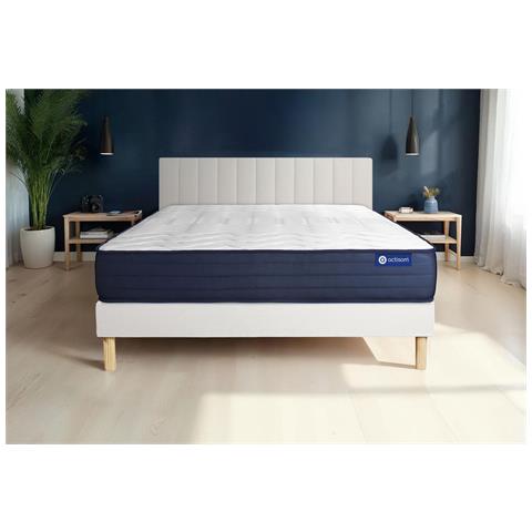 Kit Rete E Materasso Matrimoniale Actimemo Life 200x200cm - Spessore : 22cm- Memory Foam- Molto Rigido - Foto 1