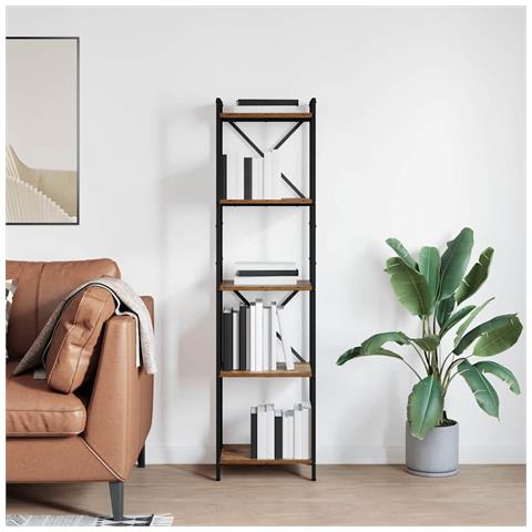 Libreria Legno vecchio 40 x 30 x 153 cm Legno multistrato - Foto 2