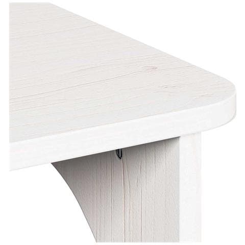 Tavolino da salotto Bianco 80 x 50 x 31 cm - Foto 9