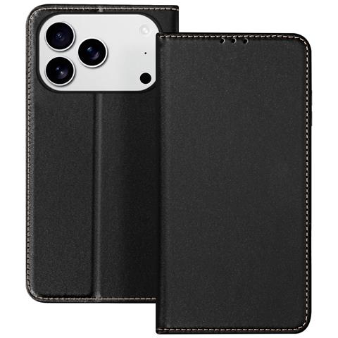 Custodia A Libro Per Iphone 17 Pro Max Con Portacarte E Funzione Stand - Foto 1