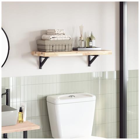 Piano per Tavolo 100x30x4 cm Rettangolare Legno Massello Acacia - Foto 2