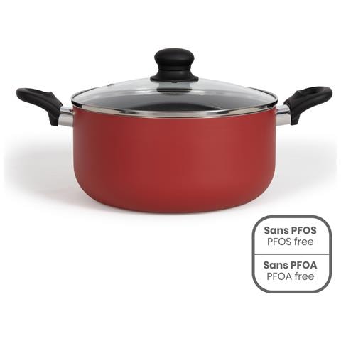 Pentola In Alluminio Da 24 Cm Con Coperchio - Mep150r - Foto 1