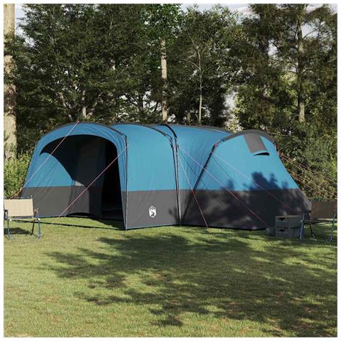 Tenda Familiare con tetto Blu e Grigio 760 x 645 x 230 cm - Foto 2