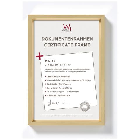 Steel Style Cornice In Plastica 21x29,7 Oro - Foto 1