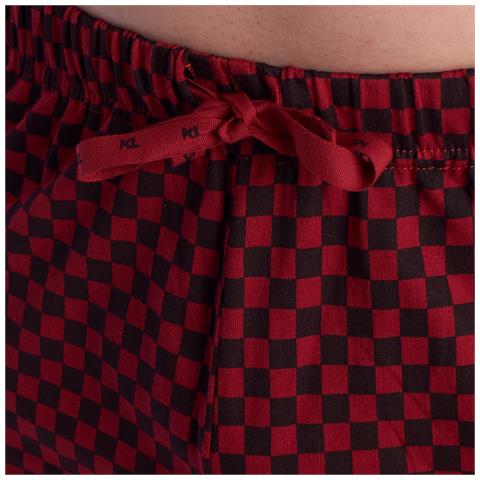 Pigiama Estivo Da Uomo In Cotone A Maniche Corte Kl30000 - Foto 5