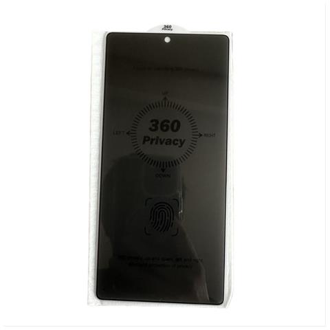 Pellicola Protettiva In Vetro Temperato Privacy A 360° Compatibile Con Samsung Galaxy S26 - Sblocco Impronta Digitale - Foto 2