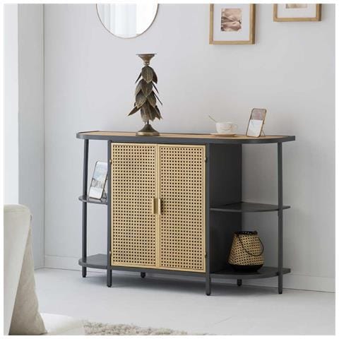 Candeliere In Metallo Dorato 19x19x43h - Foto 2