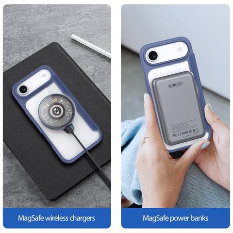 Cover per iPhone Air - Pelle /PU, Blu, MagSafe - Foto 4