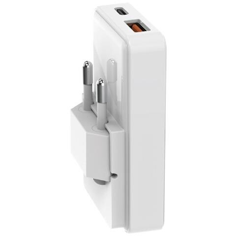 TETRGANUSBTCFOLD65W Caricabatterie per dispositivi mobili Universale Bianco AC Ricarica rapida Interno, Esterno - Foto 3