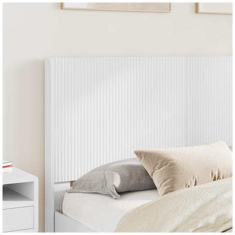 Struttura del letto con stoccaggio e testata Bianco - Foto 10