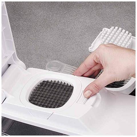 60344 - Tagliaverdure e patatine, acciaio inox, 11,5 x 21,5 x 11,5 cm - Foto 2