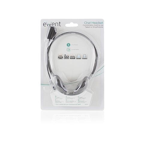 Auricolari con Microfono per PC Connessione Cavo Nera 1.8 m - Foto 2