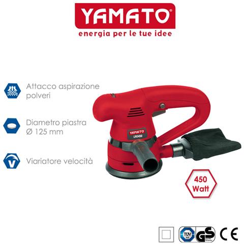 Levigatrice Rotorbitale 450 Watt Con Attacco Aspirazione Polveri - Foto 4
