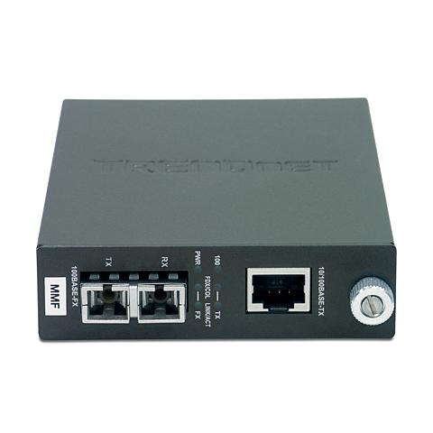 Convertitore Multimodale / ricevitore - 2 Porta (e) - 1 x Rete (RJ-45) - 1 x SC - 100Base-FX, 10/100Base-TX - 2 km - Foto 2