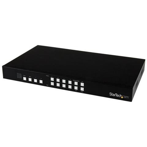 Distributore Matrice Switch HDMI 4x4 con opzione multi-viewer Picture and Picture (PAP) o Maxischermo - 1080p - Foto 1