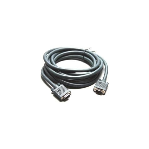 Cavo S-VGA InLine 17805S Premium 15 Pin Maschio-maschio 0.5 M, Nero - Per Collegamenti Video HD
