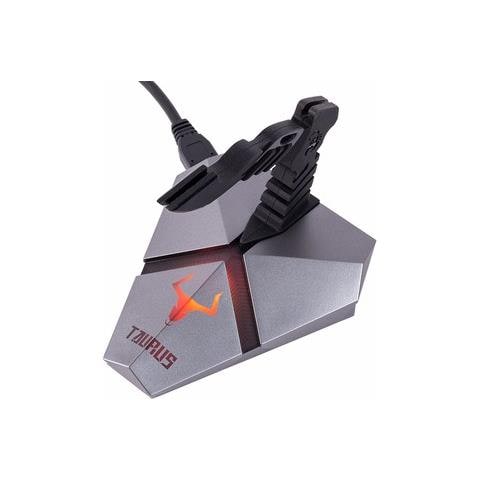 Tendifilo Mouse Bungee Gaming Taurus MB01 Colore Nero / Argento - Foto 1