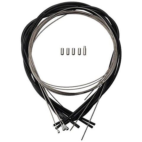 Kit Cavi E Guaine Per Freno Ergopower Ultra Shift Nero - Foto 4