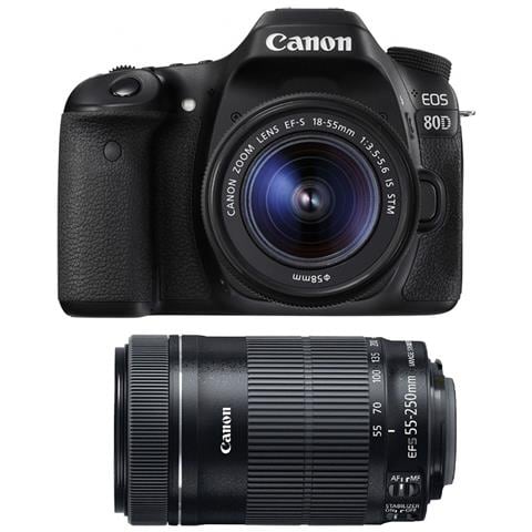 Eos 80D + 18-55 + 55-250 Stm Stm - Foto 1