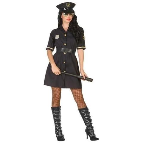 Librolandia 95427 - Costume Donna Poliziotto, Nero [ giocattolo] - Foto 1