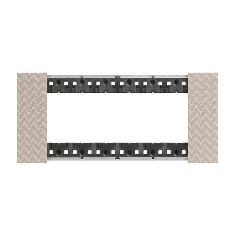 Placca Living Now 6 Moduli Colore Optic Ka4806mm - Foto 1