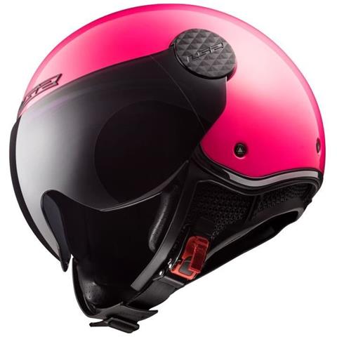 Casco Moto Jet Ls2 Sphere Lux - Rosa Fluo - Foto 1
