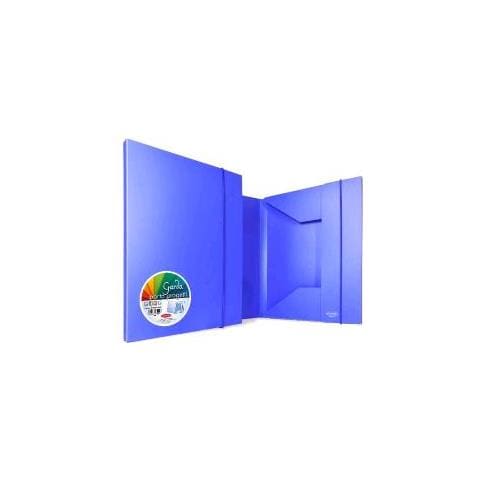 ver Garda 3l Cartellina 3 Lembi In Pp Con Elastico 260x350 Mm Blu - Foto 2