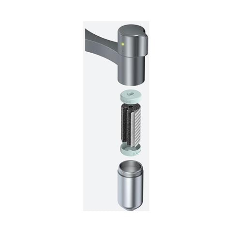 120.0621.228 Filtraggio acqua Filtro per l'acqua del rubinetto Cromo, Metallico - Foto 2