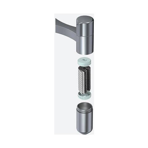 120.0621.228 Filtraggio acqua Filtro per l'acqua del rubinetto Cromo, Metallico - Foto 3