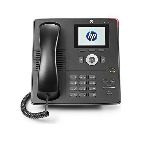 Telefono IP HP 4120 - Cavo - Desktop - 1 x Linea totale - VoIP - Vivavoce - 2 x Rete (RJ-45) - USB - PoE Ports - Colore - Foto 1