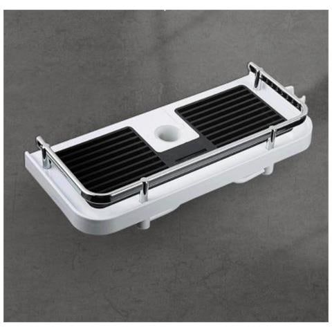 Mensola Doccia Abs 32x12 Cm Nero/bianco - Foto 2