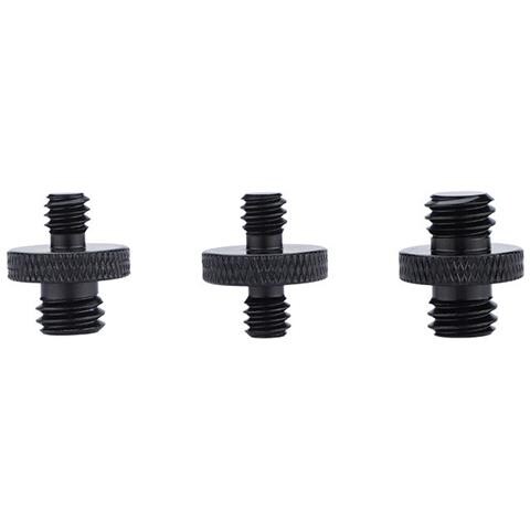 Adattatore A Vite Per Treppiede Per Fotocamera Da 1/4"" A 3/8"" 6 Pezzi Black - Foto 5