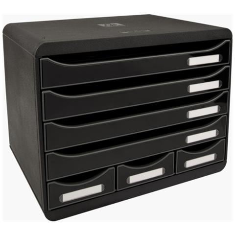 307714D cassettiera ufficio Nero - Foto 2